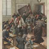Partiamo dalla copertina del 22 luglio 1906. Secondo alcune voci numerosi medici erano giunti a Triggiano con il compito di sgozzare e raccogliere il sangue dei bambini pi� belli e in salute. Il motivo? Usarlo come cura per la regina d�Italia Elena di Savoia, malata di anemia. Una folla di genitori armati si precipit� allora alla scuola elementare del paese per portare in salvo i propri figli